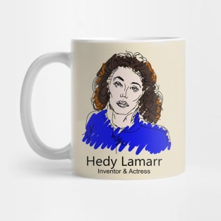 Historical Women in STEM, Hedy Lamarr Mug